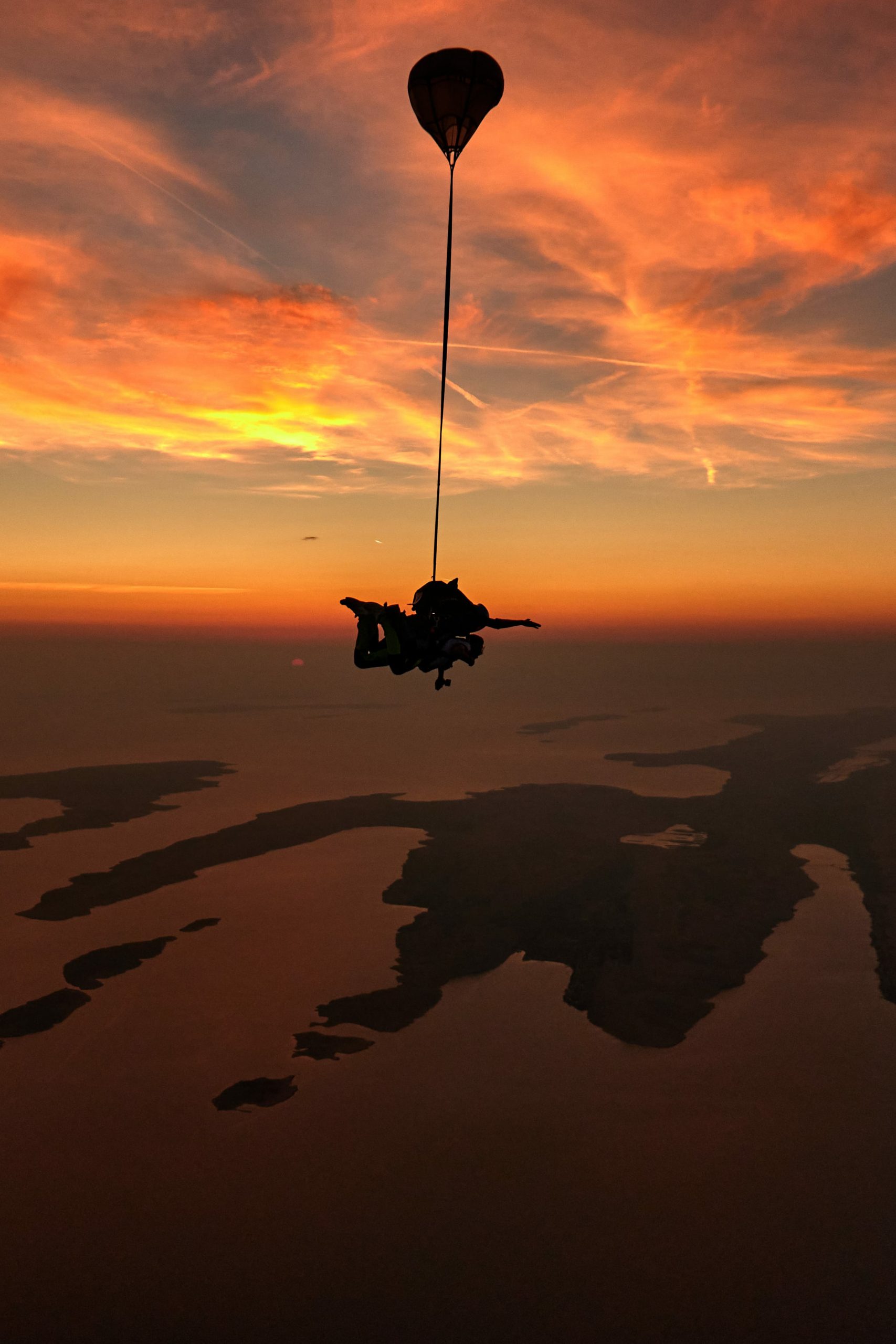 Tandem skydiving in Zadar, Croatia