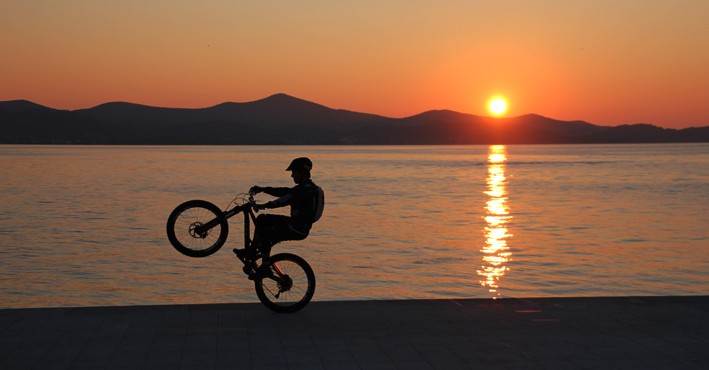 Sunset in Zadar