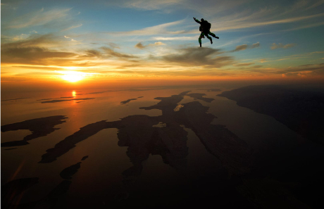 Sunset Skydiving Zadar
